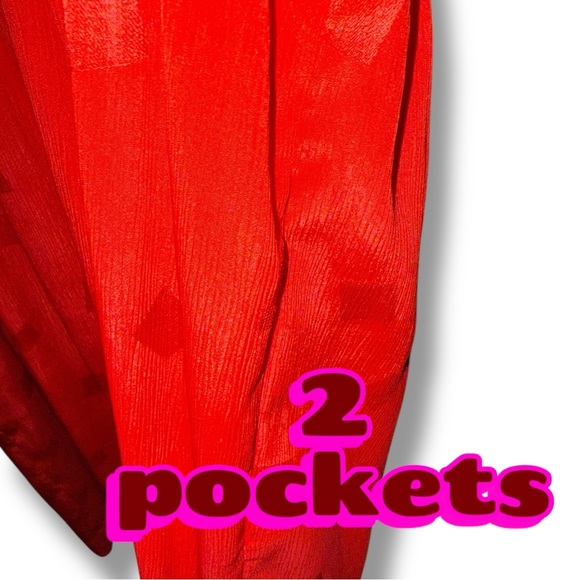 Vintage 90s Liz Claiborne Red Dress - Picture 4 of 9